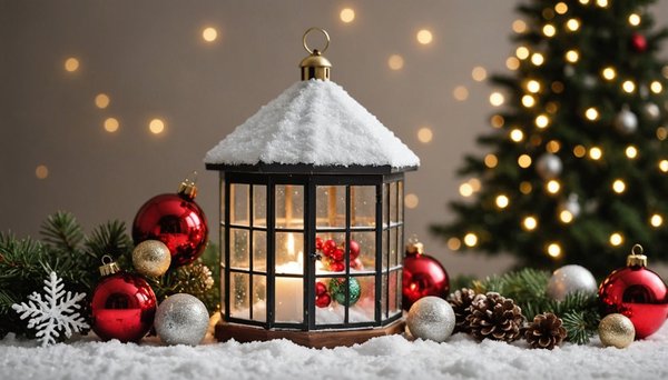 Faites briller votre noël : idées de déco avec neige artificielle